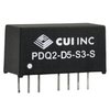 Cui Inc Dc-Dc Regulated Power Supply Module, 2 Output, 2W, Hybrid PDQ2-D24-D5-S